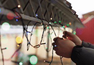 Christmas services in Kerry — professional decoration, lighting, and cleaning for homes and businesses.