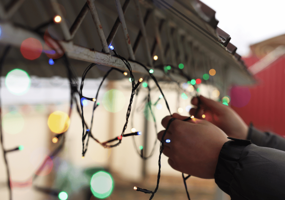 Christmas services in Kerry — professional decoration, lighting, and cleaning for homes and businesses.