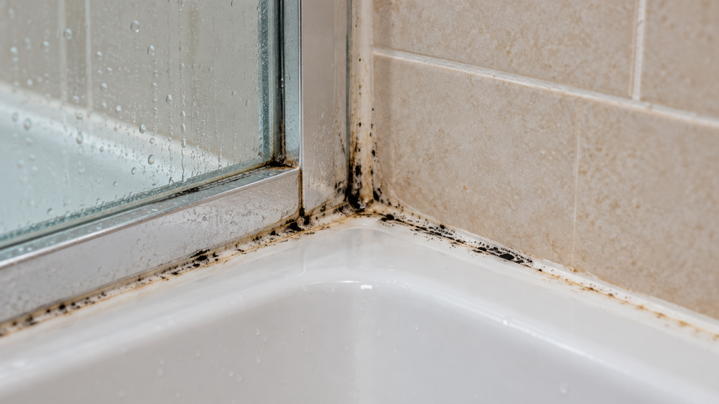 Cracked, peeling or blackened bathroom silicone needs careful assessment. Contact DNK Cleaning in Kerry through our form or WhatsApp.